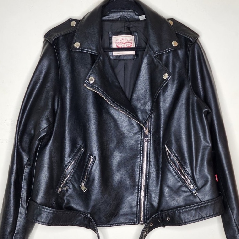 Levi’s Leather Moto Jacket